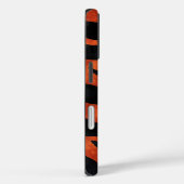 Coques Case-Mate iPhone Boîtier téléphonique Orange et Noir Tiger (Verso / Droite)