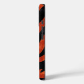 Coques Case-Mate iPhone Boîtier téléphonique Orange et Noir Tiger (Verso / Gauche)