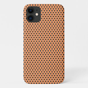 Case-Mate iPhone Case Boîtier téléphonique Orange Fall Jacquard Design