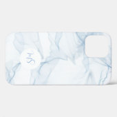 Coques Case-Mate iPhone Boîtier téléphonique Pastel Blue Abstrait Apple Sa (Verso (horizontal))