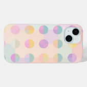 Coques Case-Mate iPhone Boîtier téléphonique Pastel Polka (Verso (horizontal))