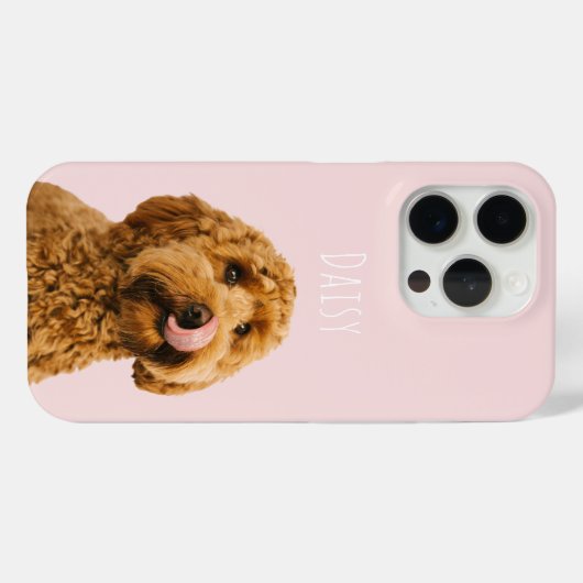 Coques Case-Mate iPhone Boîtier téléphonique Pastel Rose personnalisé avec (Verso (horizontal))