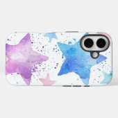 Coques Case-Mate iPhone Boîtier téléphonique Pastel Stardust Dream Watercl (Verso (horizontal))