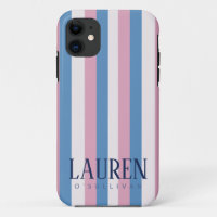 Boîtier téléphonique Pastel Stripe