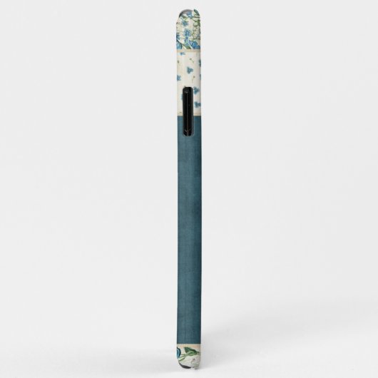 Coques Case-Mate iPhone Boîtier téléphonique Patchwork bleu (Dos/Droite)