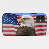 Coques Case-Mate iPhone Boîtier téléphonique patriotique American Bald Eag (Dos (Horizontal))