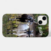 Coques Case-Mate iPhone Boîtier téléphonique personnalisé Billy Goat (Verso (horizontal))