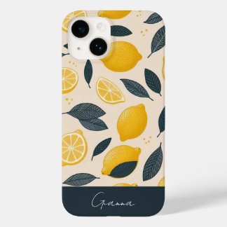 Coque Pour iPhone 14 Boîtier téléphonique personnalisé citron