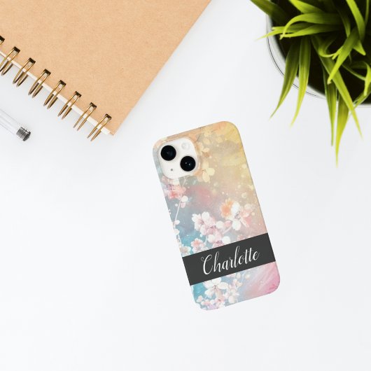 Coques Case-Mate iPhone Boîtier téléphonique personnalisé Gritty Bloom Gru