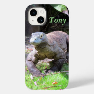 Coque Pour iPhone 14 Boîtier téléphonique personnalisé Komodo Dragon