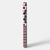 Coques Case-Mate iPhone Boîtier téléphonique personnalisé Ladybugs & Strip (Verso / Gauche)