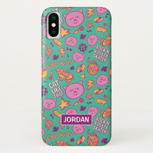 Coques Case-Mate iPhone Boîtier téléphonique personnalisé Motif de coton (Dos)