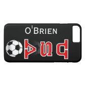 Coques Case-Mate iPhone Boîtier téléphonique personnalisé USA soccer (Dos (Horizontal))