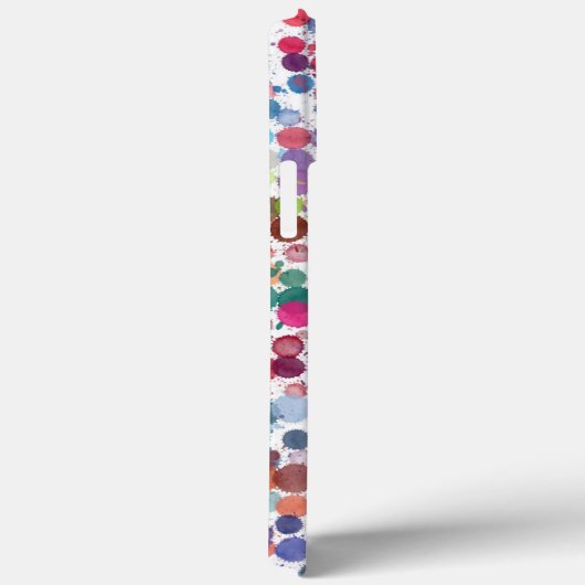 Coques Case-Mate iPhone Boîtier téléphonique Pixel Pointe Polka (Verso / Droite)