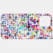 Coques Case-Mate iPhone Boîtier téléphonique Pixel Pointe Polka (Verso (horizontal))