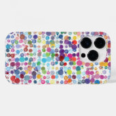 Coques Case-Mate iPhone Boîtier téléphonique Pixel Pointe Polka (Verso (horizontal))