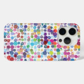 Coques Case-Mate iPhone Boîtier téléphonique Pixel Pointe Polka (Verso (horizontal))