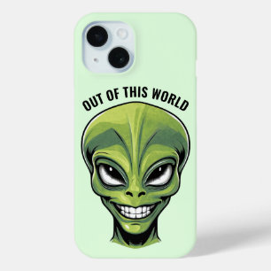 Coque Pour iPhone 15 Boîtier téléphonique pour Alien vert