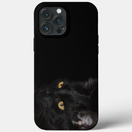 Coques Case-Mate iPhone Boîtier téléphonique pour chat noir - HAMbyWhiteGl (Verso)