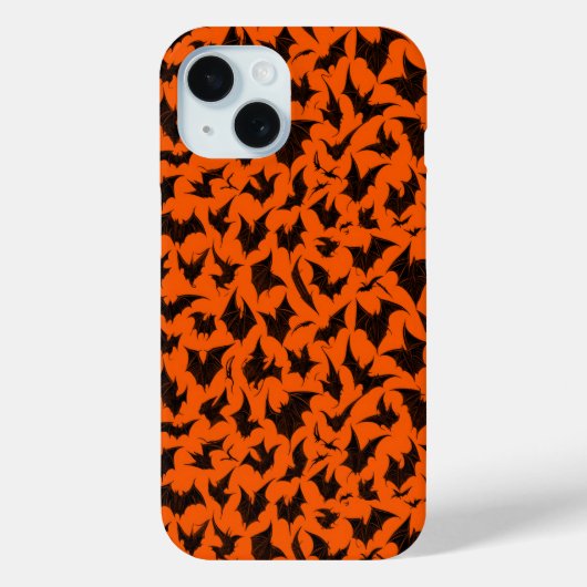 Coques Case-Mate iPhone Boîtier téléphonique pour chauves-souris Halloween (Verso)
