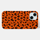 Coques Case-Mate iPhone Boîtier téléphonique pour chauves-souris Halloween (Verso (horizontal))