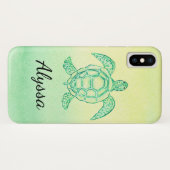 Coques Case-Mate iPhone Boîtier téléphonique pour tortues de mer (Dos (Horizontal))