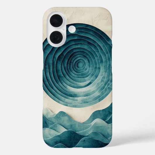 Coques Case-Mate iPhone Boîtier téléphonique profond Ocean Vortex (Verso)