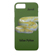 Coques Case-Mate iPhone Boîtier téléphonique Python jaune (Dos)