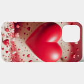 Coques Case-Mate iPhone Boîtier téléphonique Red Heart (Verso (horizontal))