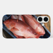 Coques Case-Mate iPhone Boîtier téléphonique Red Snapper Fish (Verso (horizontal))