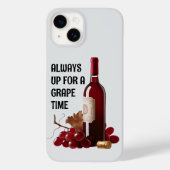 Coques Case-Mate iPhone Boîtier téléphonique Red Wine Time (Verso)