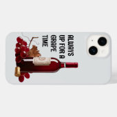 Coques Case-Mate iPhone Boîtier téléphonique Red Wine Time (Verso (horizontal))