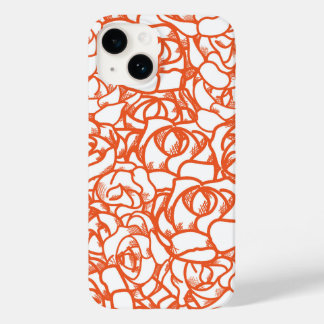 Coque Pour iPhone 14 Boîtier téléphonique Rose orange