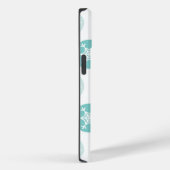 Coques Case-Mate iPhone Boîtier téléphonique rouge et bleu Snowflake (Verso / Droite)