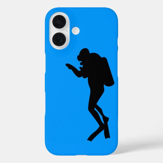 Coques Case-Mate iPhone Boîtier téléphonique - Scuba Diver (Verso)