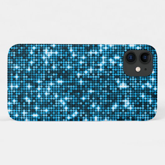 Coques Case-Mate iPhone Boîtier téléphonique Séquins Turquoise (Dos (Horizontal))