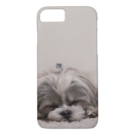 Coques Case-Mate iPhone Boîtier téléphonique Shih tzu, Chien couchant (Dos)