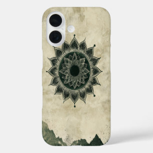 Coques iPhone 16 Boitier téléphonique Sun Mandala Roots