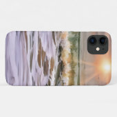 Coques Case-Mate iPhone Boîtier téléphonique Sunset and Ocean Waves Art (Dos (Horizontal))