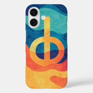 Coques iPhone 16 Boîtier téléphonique Sunset Peace Vibe