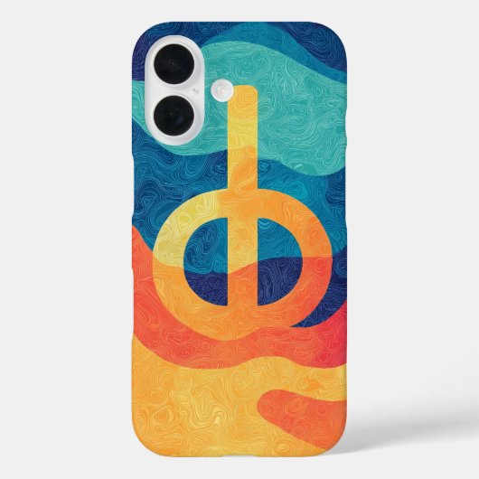 Coques Case-Mate iPhone Boîtier téléphonique Sunset Peace Vibe (Verso)