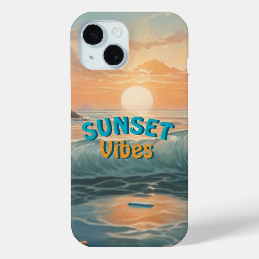 Coques Case-Mate iPhone Boîtier téléphonique Sunset Sea View (Verso)