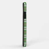 Coques Case-Mate iPhone Boîtier téléphonique Tartan vert (Dos/Droite)