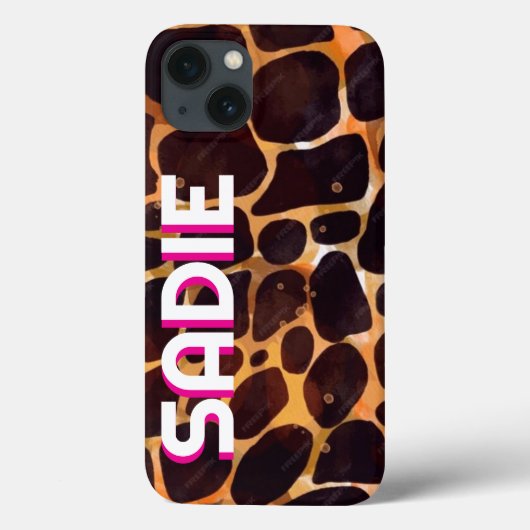 Coques Case-Mate iPhone Boîtier téléphonique Tortoiseshell personnalisé (Verso)