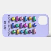 Coques Case-Mate iPhone Boîtier téléphonique - Trois boutons dimensionnels (Verso (horizontal))