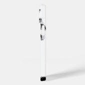 Coques Case-Mate iPhone Boîtier téléphonique Tropical Noir Et Blanc (Verso / Gauche)