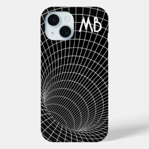 Coque Pour iPhone 15 Boîtier téléphonique Wormhole personnalisé