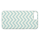 Coques Case-Mate iPhone Boîtier téléphonique Zigzag turquoise (Dos (Horizontal))