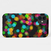 Coques Case-Mate iPhone Bokeh design coloré (Dos (Horizontal))