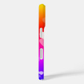 Coques Case-Mate iPhone Bokeh Hearts Sur Neon Gradient Rainbow (Verso / Droite)